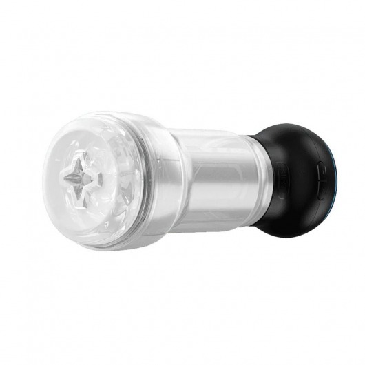 Набор PowerBlow   Feel Pocket Stroker Crystal: мастурбатор и интерактивная насадка - Kiiroo - в Таганроге купить с доставкой