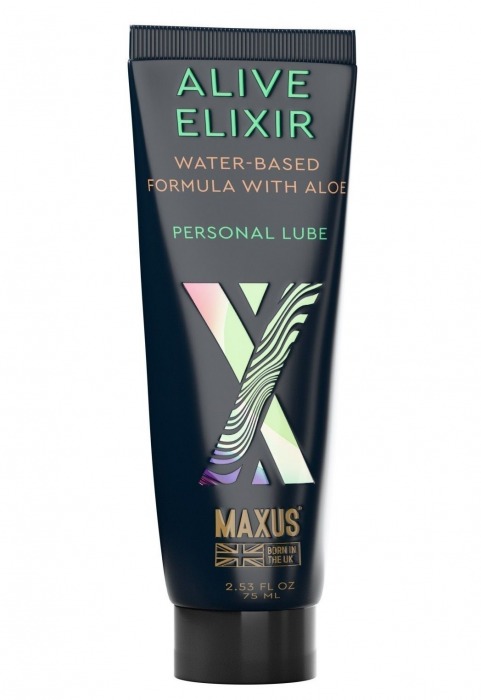 Интимный гель на водной основе MAXUS Alive Elixir - 75 мл. - Maxus - купить с доставкой в Таганроге