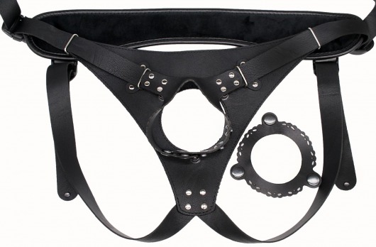 Пояс Hard Brutal для больших насадок - LOVETOY (А-Полимер) - купить с доставкой в Таганроге