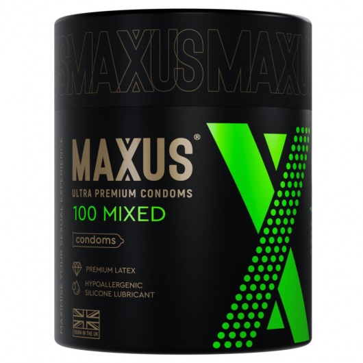 Презервативы MAXUS Mixed - 100 шт. - Maxus - купить с доставкой в Таганроге