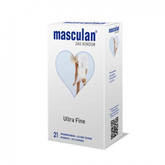 Особо тонкие презервативы Masculan Ultra Fine - 21 шт. - Masculan - купить с доставкой в Таганроге