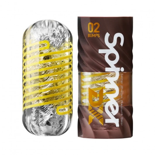 Мастурбатор Tenga Spinner DX 02 Bumps - Tenga - в Таганроге купить с доставкой