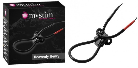 Эрекционное лассо для электростимуляции HEAVENLY HENRY - MyStim - купить с доставкой в Таганроге