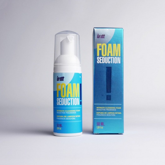 Очищающая пенка для тела Foam Seduction - 50 мл. - INTT - купить с доставкой в Таганроге