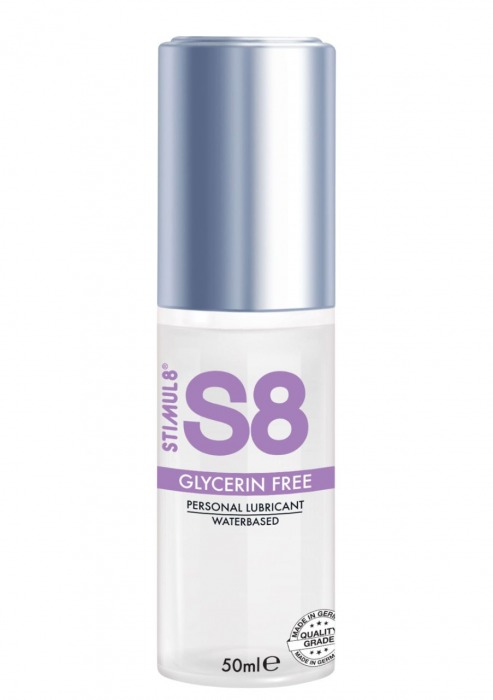 Лубрикант на водной основе S8 Glycerin Free без глицерина - 50 мл. - Stimul8 - купить с доставкой в Таганроге