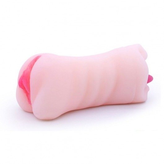 Телесный двусторонний мастурбатор - вагина и ротик - Boys of Toys - в Таганроге купить с доставкой Телесный двусторонний мастурбатор - вагина и ротик - Boys of Toys - в Таганроге купить с доставкой