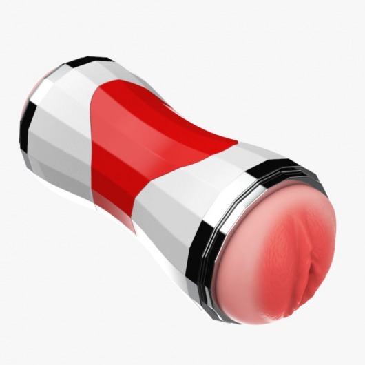 Двусторонний мастурбатор в колбе Power Grip Cup - вагина и ротик - Boys of Toys - в Таганроге купить с доставкой Двусторонний мастурбатор в колбе Power Grip Cup - вагина и ротик - Boys of Toys - в Таганроге купить с доставкой