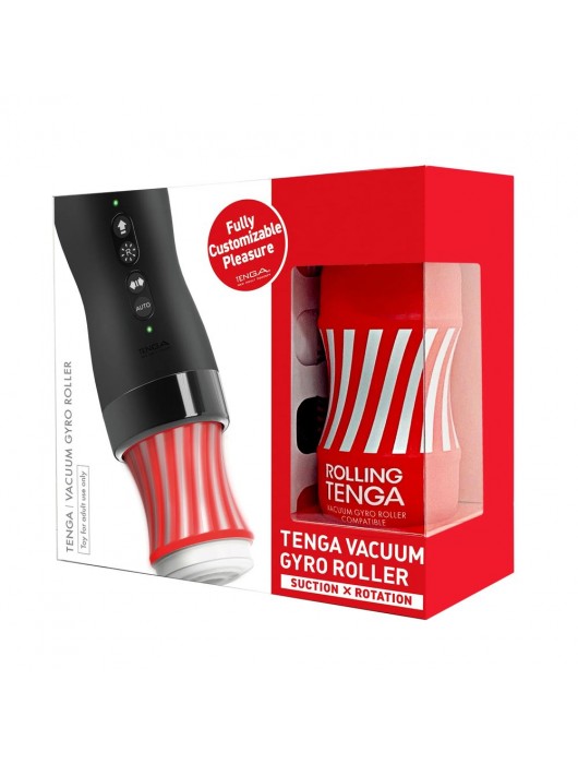 Набор Tenga Vacuum Gyro Roller 3s: мастурбатор и устройство для вращения и создания вакуума - Tenga - в Таганроге купить с доставкой