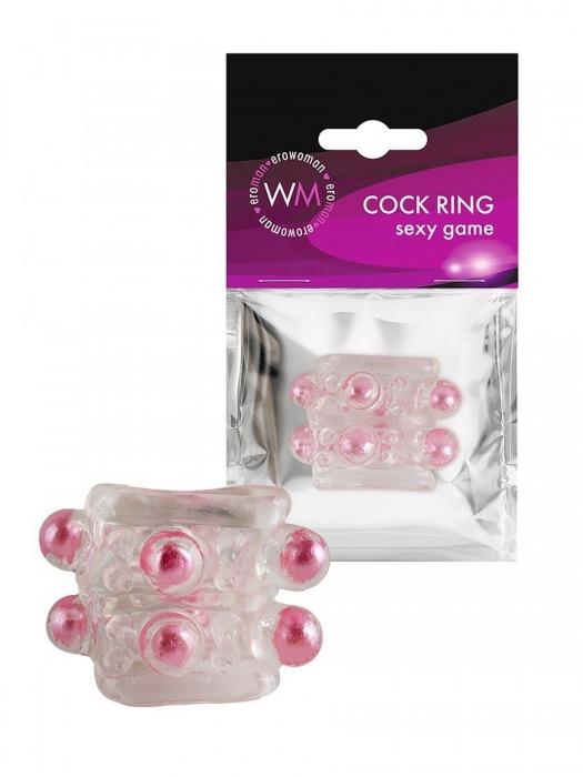 Прозрачная насадка на пенис с цветными шариками - Erowoman-Eroman - в Таганроге купить с доставкой