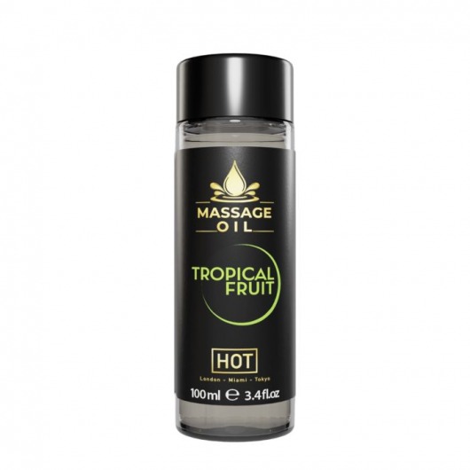 Массажное масло c ароматом тропических фруктов Massage Oil - 100 мл. - HOT - купить с доставкой в Таганроге