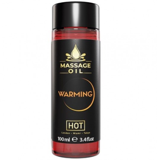 Массажное масло с согревающим эффектом Massage Oil Warming - 100 мл. - HOT - купить с доставкой в Таганроге