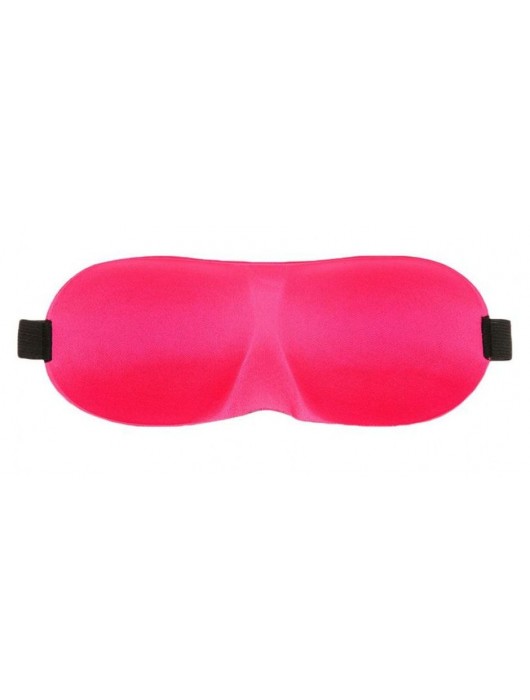 Розовая глухая маска на резинке - Sitabella - купить с доставкой в Таганроге