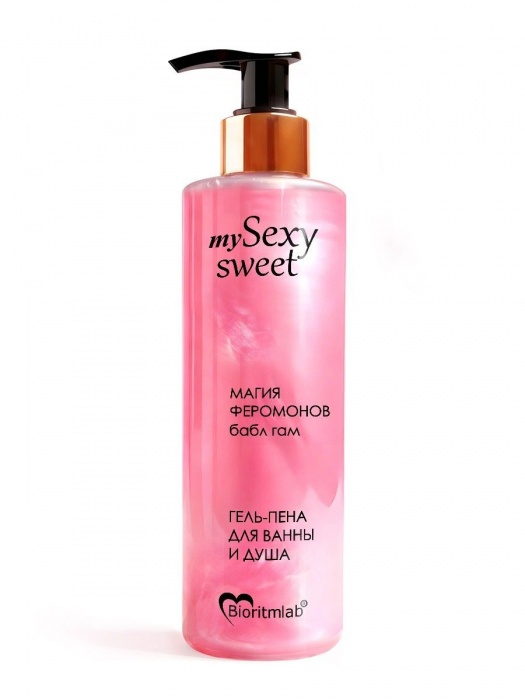 Гель-пена для ванны и душа Sexy Sweet с феромонами и ароматом бабл-гам - 200 мл. -  - Магазин феромонов в Таганроге
