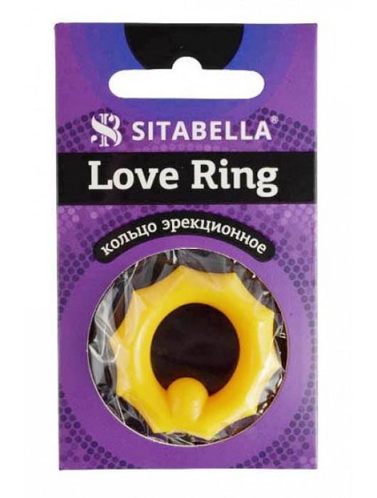 Цветное эрекционное кольцо Love Ring - Sitabella - в Таганроге купить с доставкой