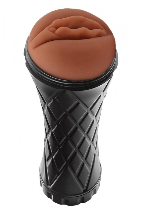 Коричневый мастурбатор-вагина Marly - Dream Toys - в Таганроге купить с доставкой