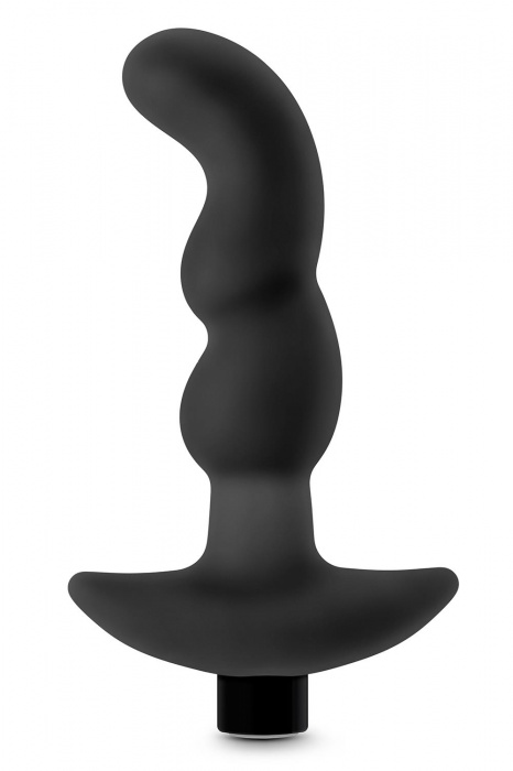 Черный вибромассажер простаты Prostate Massager 03 - 15,2 см. - Blush Novelties - в Таганроге купить с доставкой