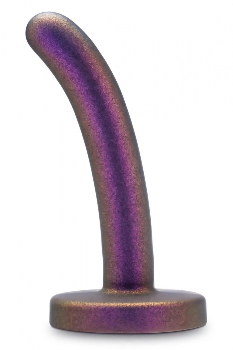 Фиолетовая насадка с гладкой поверхностью Surrender 4.75 Inch Beginner Pegging Dildo - 12 см. - Blush Novelties - купить с доставкой в Таганроге