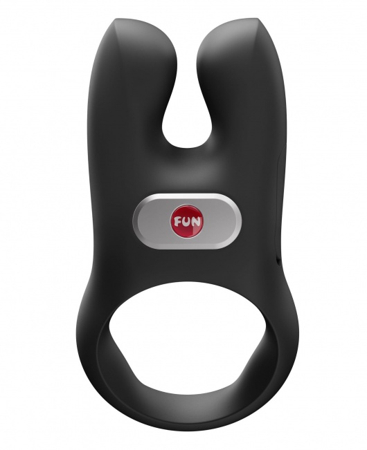 Черное эрекционное виброкольцо Nos - Fun Factory - в Таганроге купить с доставкой