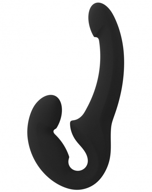 Черный безремневой страпон Share Lite - Fun Factory - купить с доставкой в Таганроге