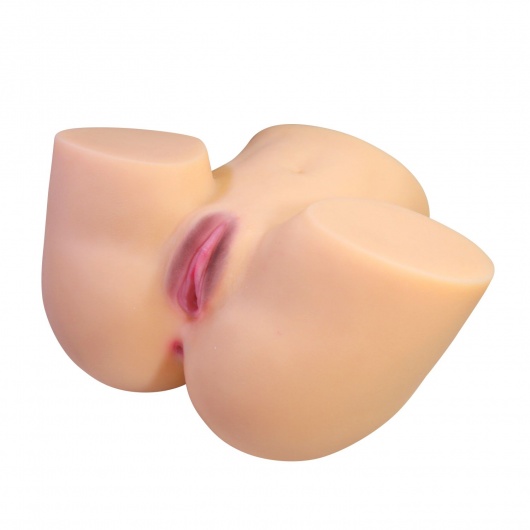 Телесный мастурбатор Liora с 2 любовными тоннелями - Baile - в Таганроге купить с доставкой