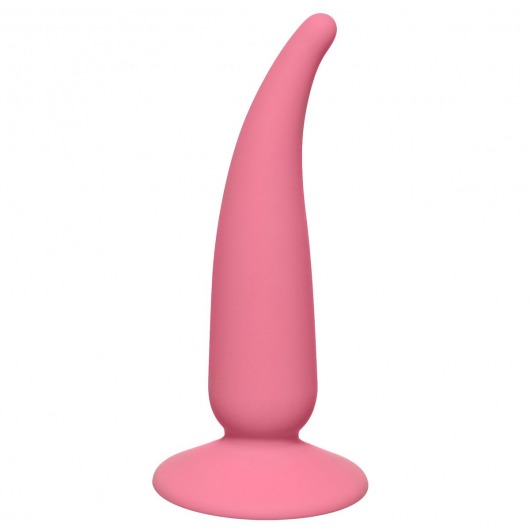 Розовая анальная пробка P-spot Teazer Pink - 12,2 см. - Lola Games - в Таганроге купить с доставкой