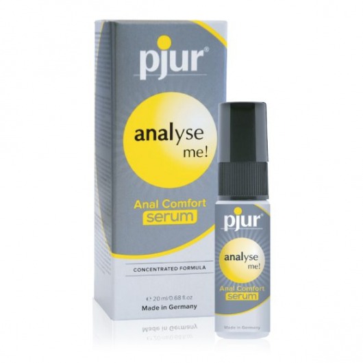 Анальный спрей pjur ANALYSE ME Serum - 20 мл. - Pjur - купить с доставкой в Таганроге