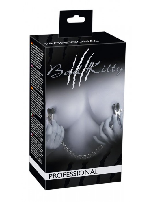 Металлические зажимы на соски Kette mit Klemmen с соединительной цепочкой - Orion - купить с доставкой в Таганроге