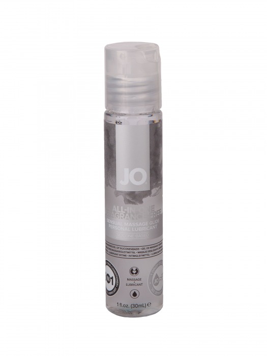 Массажный гель ALL-IN-ONE Massage Oil Sensual нейтральный - 30 мл. - System JO - купить с доставкой в Таганроге