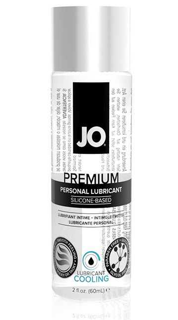 Охлаждающий лубрикант на силиконовой основе JO Personal Premium Lubricant Cooling - 60 мл. - System JO - купить с доставкой в Таганроге