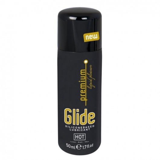 Интимный гель на силиконовой основе Premium Glide - 50 мл. - HOT - купить с доставкой в Таганроге