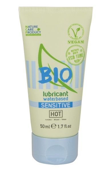 Органический лубрикант для чувствительной кожи Bio Sensitive - 50 мл. - HOT - купить с доставкой в Таганроге