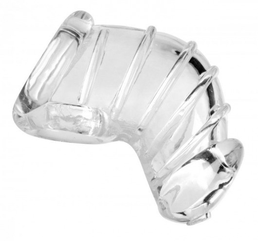 Насадка для ограничения эрекции Detained Soft Body Chastity Cage - XR Brands - купить с доставкой в Таганроге