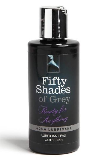 Лубрикант на водной основе Ready for Anything Aqua Lubricant - 100 мл. - Fifty Shades of Grey - купить с доставкой в Таганроге