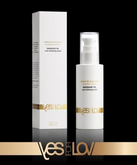 Массажное масло TITILLATING MASSAGE OIL - 100 мл. - YESforLOV - купить с доставкой в Таганроге