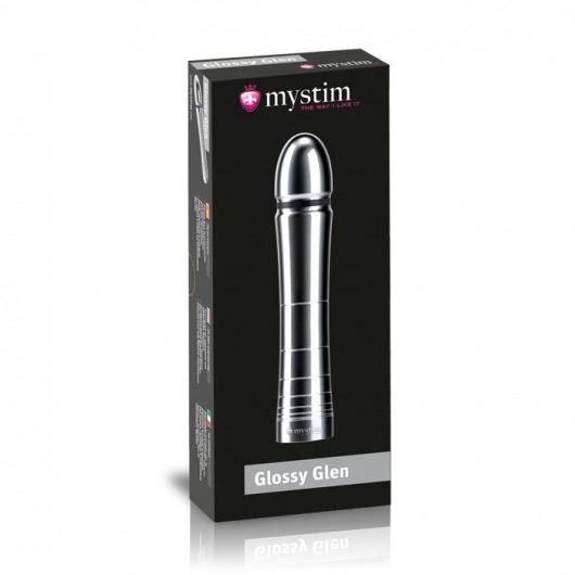 Фаллоимитатор для электростимуляции Glossy Glen Dildo - 14 см. - MyStim - купить с доставкой в Таганроге