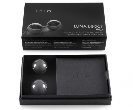 Вагинальные шарики Luna Beads Noir - Lelo