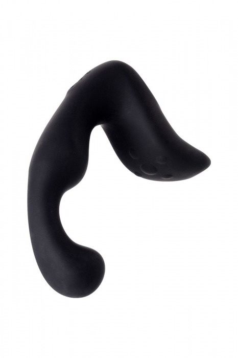 Чёрный изогнутый вибростимулятор простаты Erotist - Erotist Adult Toys - в Таганроге купить с доставкой