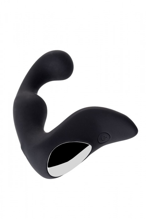 Чёрный изогнутый вибростимулятор простаты Erotist - Erotist Adult Toys - в Таганроге купить с доставкой