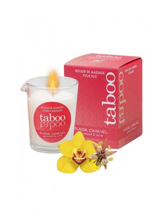 Массажное аромамасло с афродизиаками для женщин RUF Taboo Plaisir charnel - 60 гр. - RUF - купить с доставкой в Таганроге