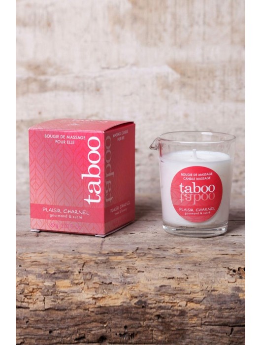 Массажное аромамасло с афродизиаками для женщин RUF Taboo Plaisir charnel - 60 гр. - RUF - купить с доставкой в Таганроге