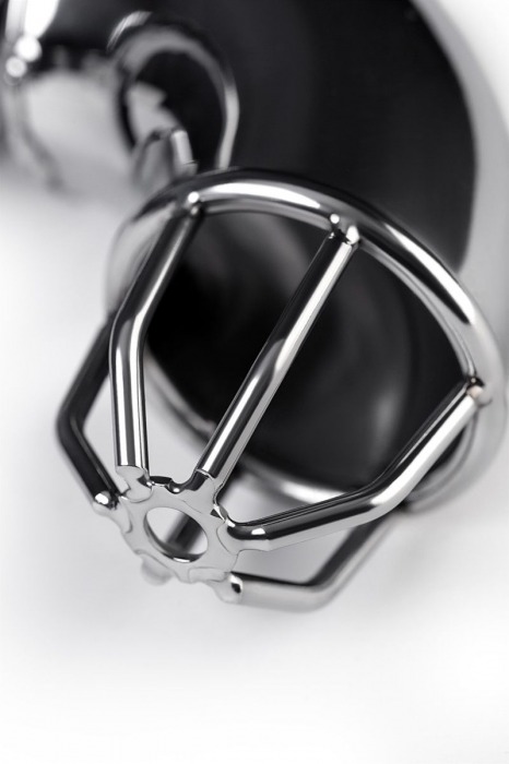 Серебристый мужской пояс верности TOYFA Metal - ToyFa - купить с доставкой в Таганроге