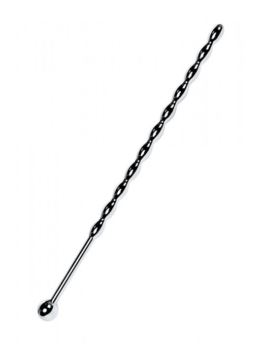 Серебристый длинный уретральный плаг-косичка TOYFA Metal - 15,7 см. - ToyFa - купить с доставкой в Таганроге