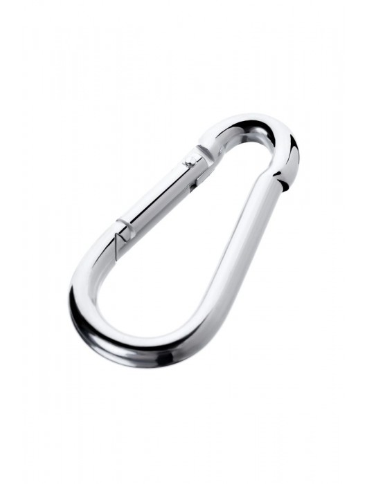 Серебристый карабин TOYFA Metal - ToyFa - купить с доставкой в Таганроге