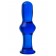 Голубая стеклянная анальная втулка - 12 см. - Sexus в Таганроге Голубая стеклянная анальная втулка - 12 см. - Sexus