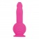 Розовый вибромассажер с пультом ДУ и присоской Ballistic - 19 см. - Evolved купить в Таганроге с доставкой в Orgasmix.ru Розовый вибромассажер с пультом ДУ и присоской Ballistic - 19 см. - Evolved