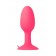 Розовая пробка POPO Pleasure со встроенным вовнутрь стальным шариком - 10,5 см. - POPO Pleasure в Таганроге Розовая пробка POPO Pleasure со встроенным вовнутрь стальным шариком - 10,5 см. - POPO Pleasure