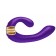 Фиолетовый гибкий вибростимулятор MIYO с двумя моторами - 18,5 см. - Shunga купить в Таганроге с доставкой в Orgasmix.ru Фиолетовый гибкий вибростимулятор MIYO с двумя моторами - 18,5 см. - Shunga