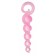 Розовая анальная цепочка из 5 шариков различного диаметра - 25,5 см. - Dream Toys в Таганроге Розовая анальная цепочка из 5 шариков различного диаметра - 25,5 см. - Dream Toys