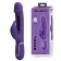Сливовый вибратор-кролик с функцией фингеринга Kampas - 23,2 см. - Baile купить в Таганроге с доставкой в Orgasmix.ru Сливовый вибратор-кролик с функцией фингеринга Kampas - 23,2 см. - Baile