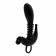 Чёрный стимулятор точки G, клитора и ануса - Baile купить с доставкой в интернет-магазине Orgasmix в Таганроге Чёрный стимулятор точки G, клитора и ануса - Baile